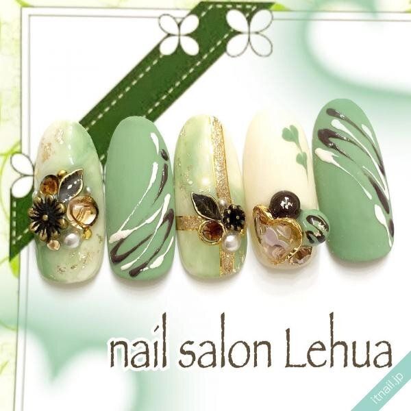 Lehuaが投稿したネイルデザイン [photoid:I0129828] via Itnail Design (746515)