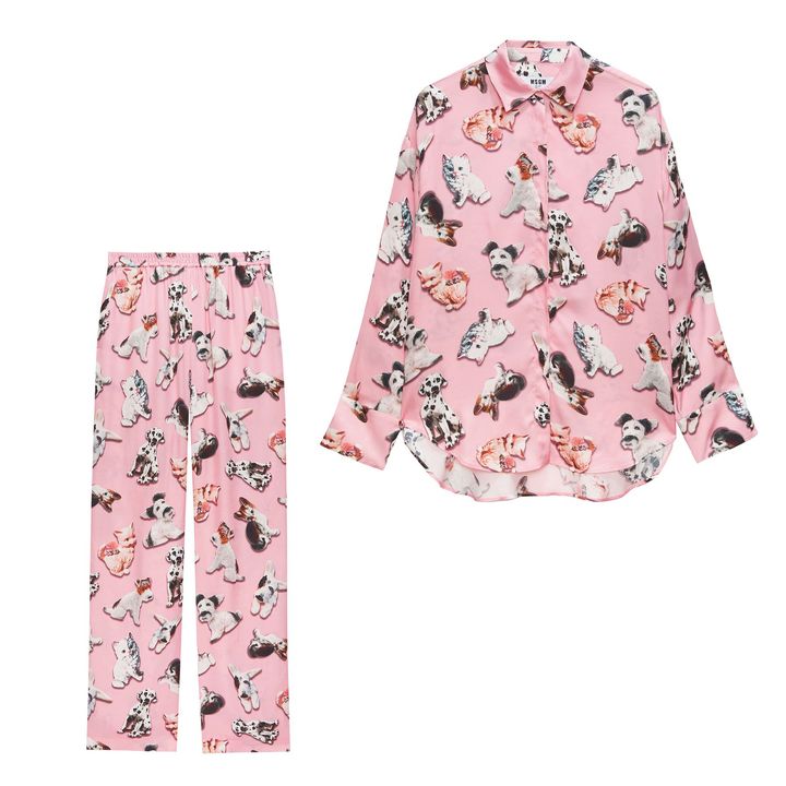 シャツ ￥79,200 パンツ ￥69,300／ともにMSGM