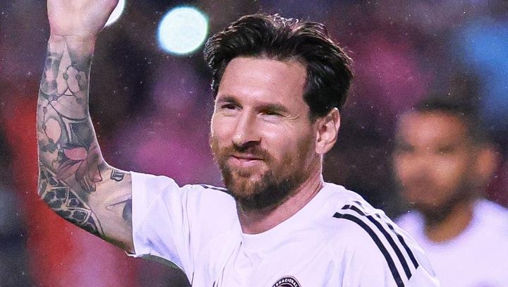 メッシらサッカー界のスター、アメスポ最大イベントを生観戦！豪華4ショットが話題