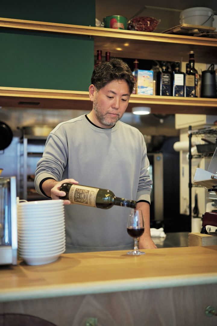 店頭に立つのは堤さん