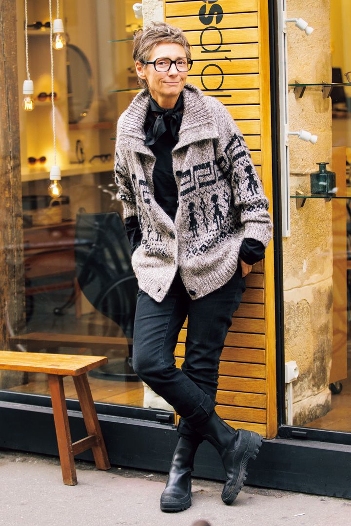 コーデがオシャレに引き締まる！足元はかっちりレザーシューズで決まり