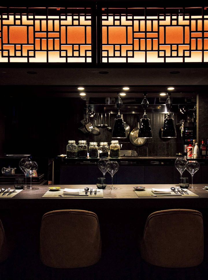 銀座『銀座 桃の木』の内観