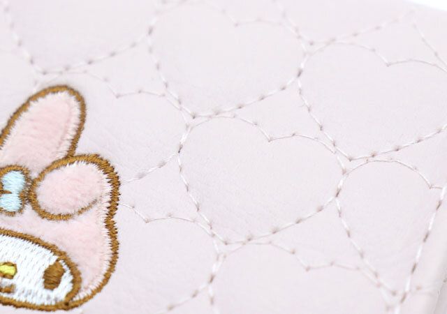 マイメロディ ハートキルティングミニ財布 キルティング