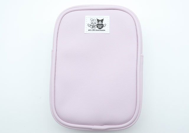 マイメロディ＆クロミ ハート窓が可愛いポーチポシェット 背面