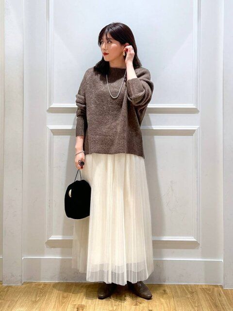 チュールスカートコーデ3