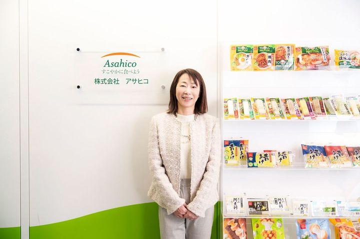 「豆腐バー」を開発した東京「アサヒコ」社長の池田未央さん