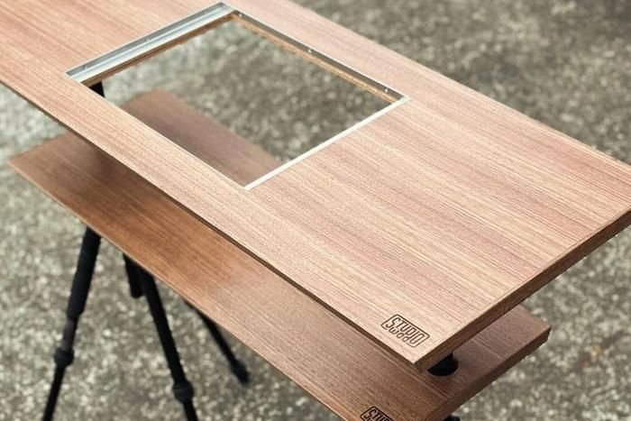 STUDIOwadの初代木工テーブル