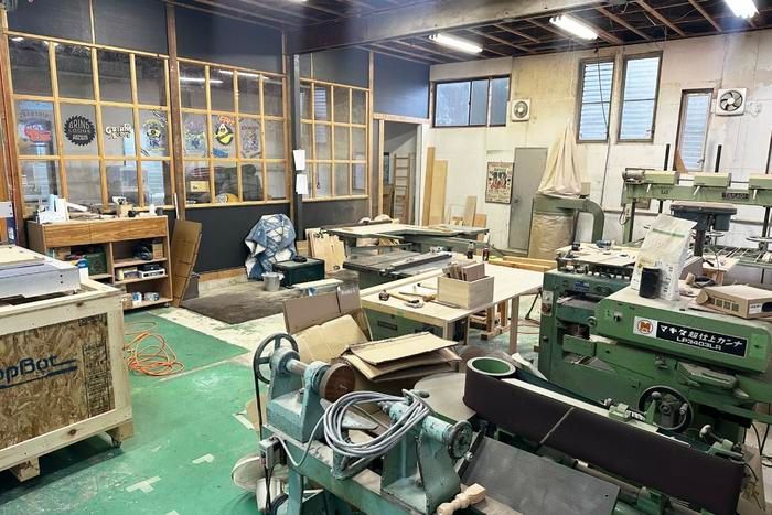 STUDIOwadの木工所