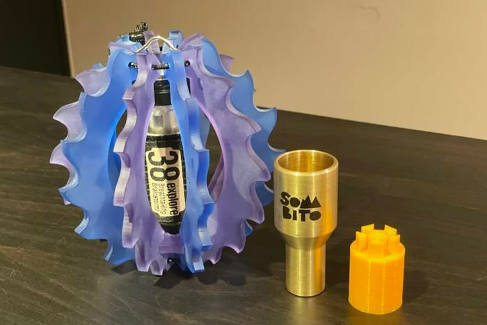 STUDIOwadのデビュー作、SomAボネロアダプターの試作品