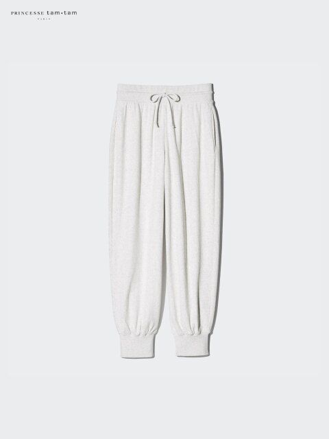 ユニクロのリブスウェットロングパンツ