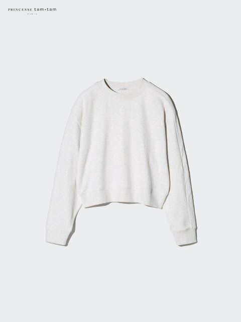 ユニクロのリブスウェットシャツ