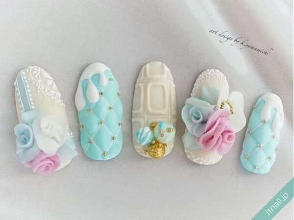 LeeBが投稿したネイルデザイン [photoid:I0119205] via Itnail Design (746673)