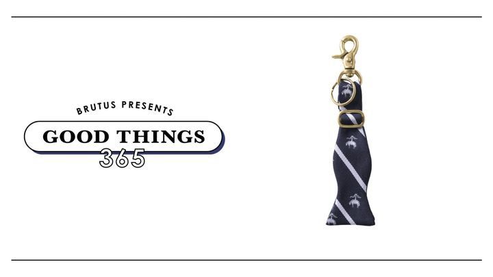 〈ブルックス ブラザーズ〉のキーホルダー