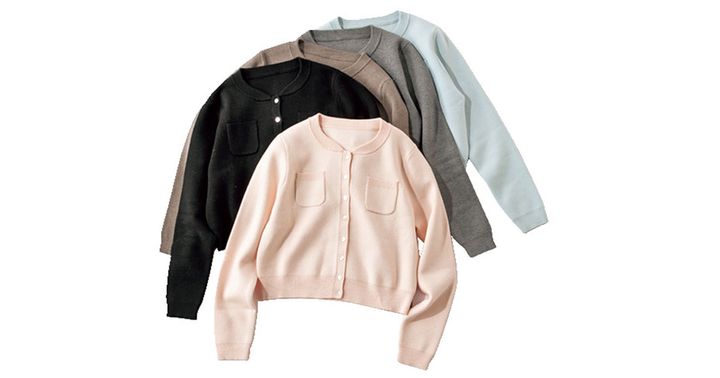 トップスになるカーディガン