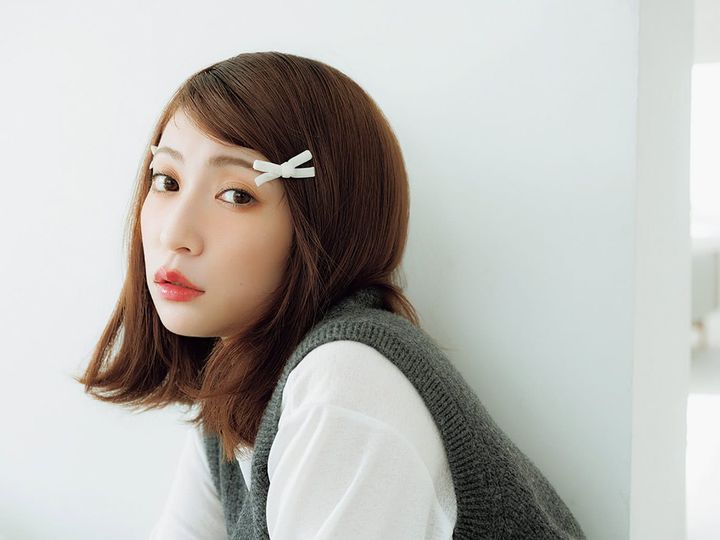 吉田朱里の簡単ヘアアレンジ