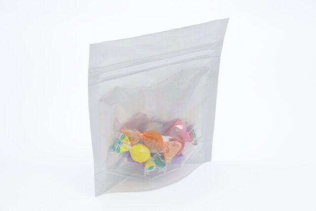 底マチオーロラストックバッグ（13cm×11cm×4cm、5枚） 自立