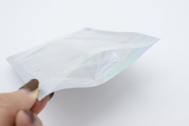 底マチオーロラストックバッグ（13cm×11cm×4cm、5枚） マチ