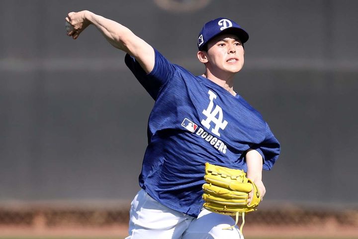 ドジャースの佐々木朗希（C）Getty Images