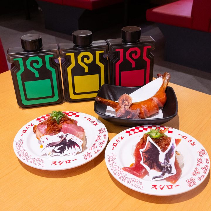 モンハン』×スシローのコラボが2月12日より開始。限定すしや回復