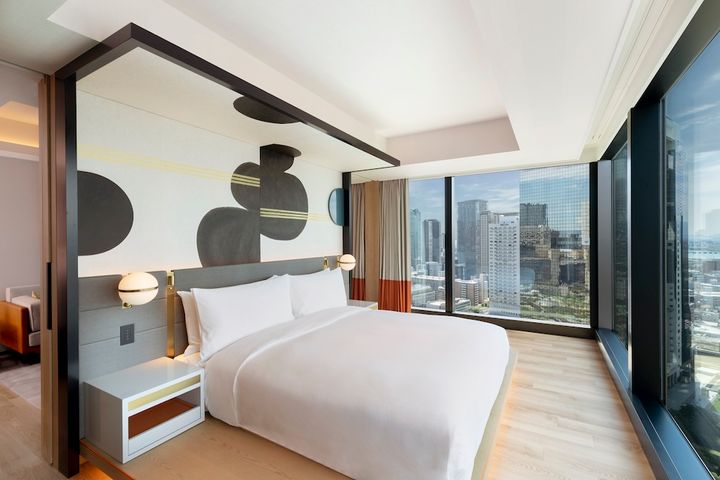 キャノピーコーナースイート(キングベッド)