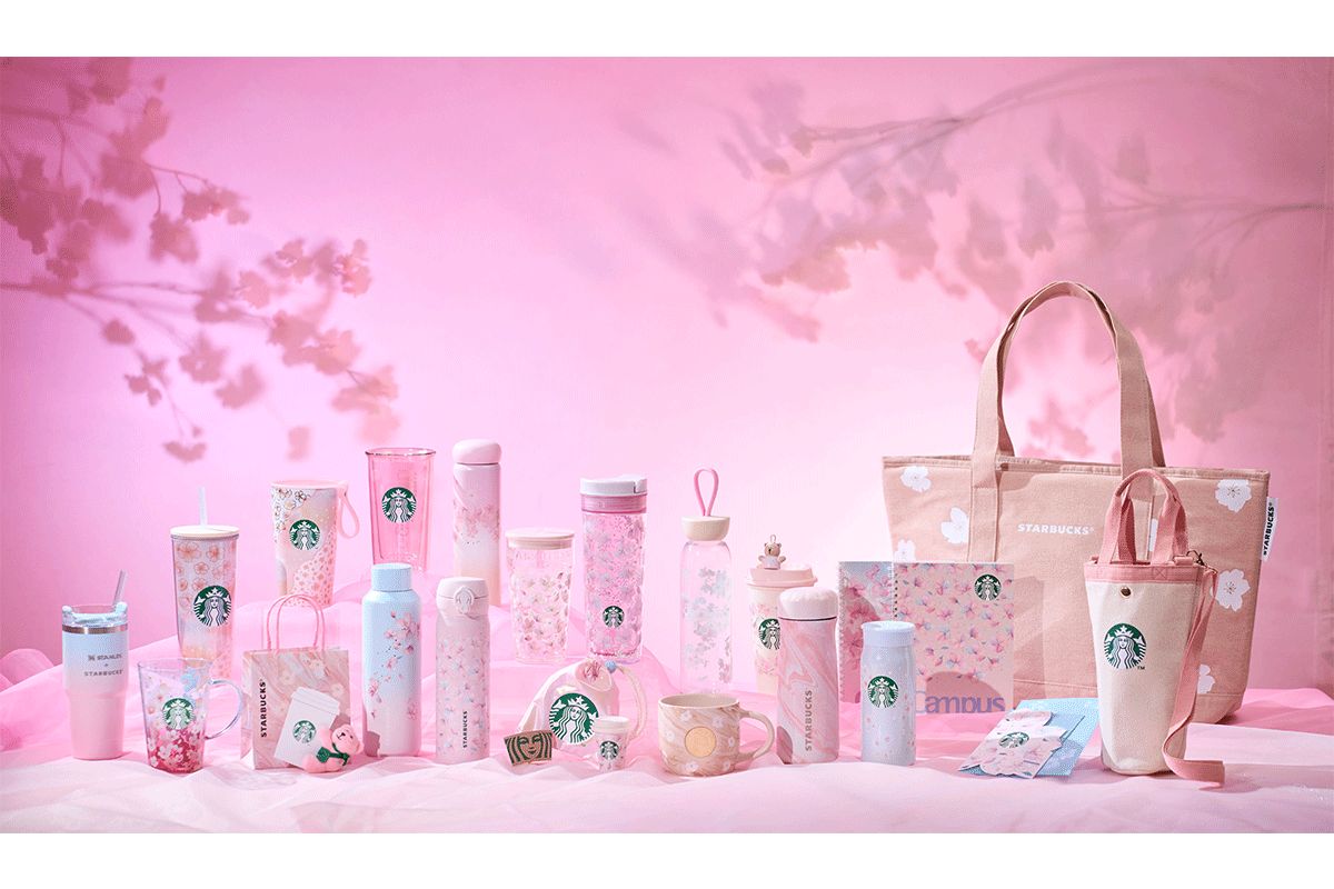 スターバックス　SAKURA ボトル&マグ スターバックス、SAKURAシリーズ第2弾のグッズ発売。“Spring