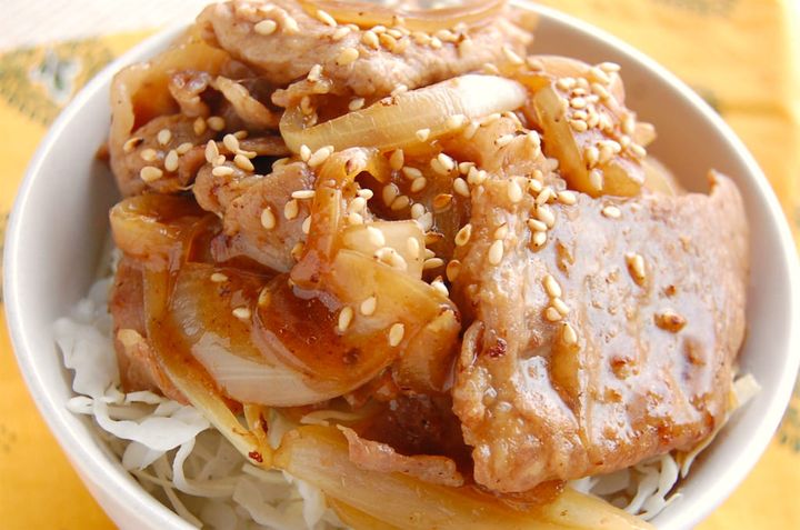 豚肉丼