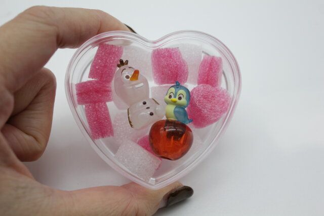 ラッピングクッション（ハート） 使用例