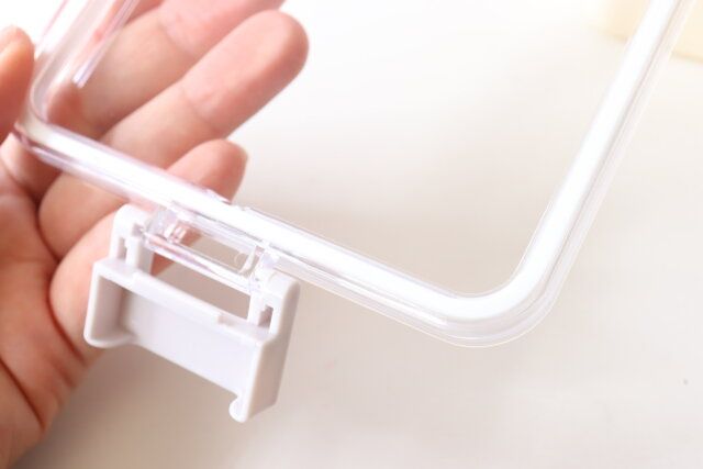 ダイソー 抗菌ランチボックス（1段、650ml） フタ パッキン