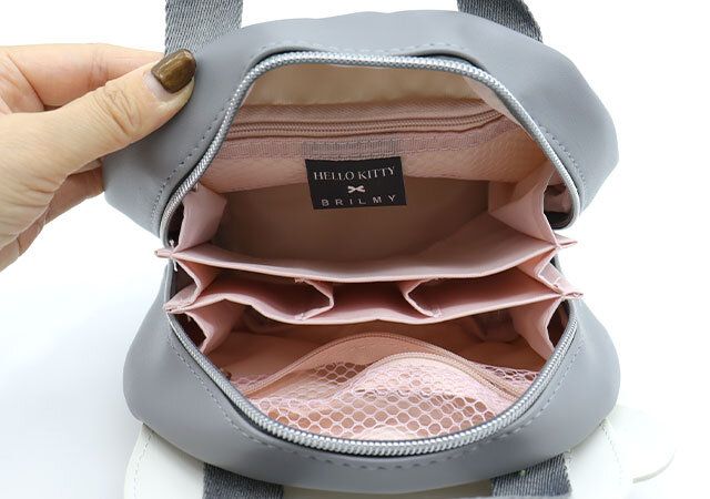 宝島社ムック付録のハローキティとブリルミーの中身が見えて時短がかなうズボラに優しいコスメポーチ7