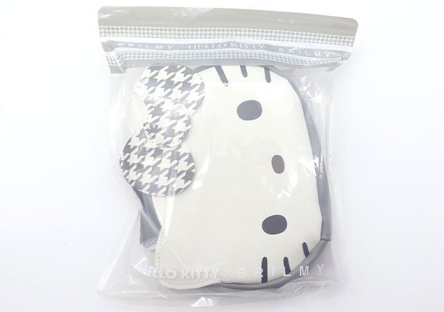 宝島社ムック付録のハローキティとブリルミーの中身が見えて時短がかなうズボラに優しいコスメポーチ1