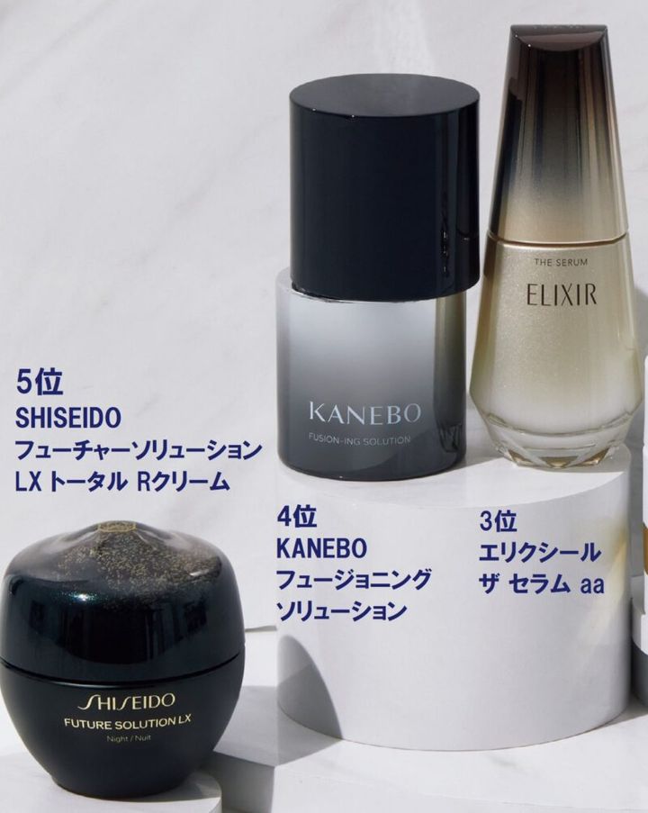 資生堂 カネボウ エリクシール