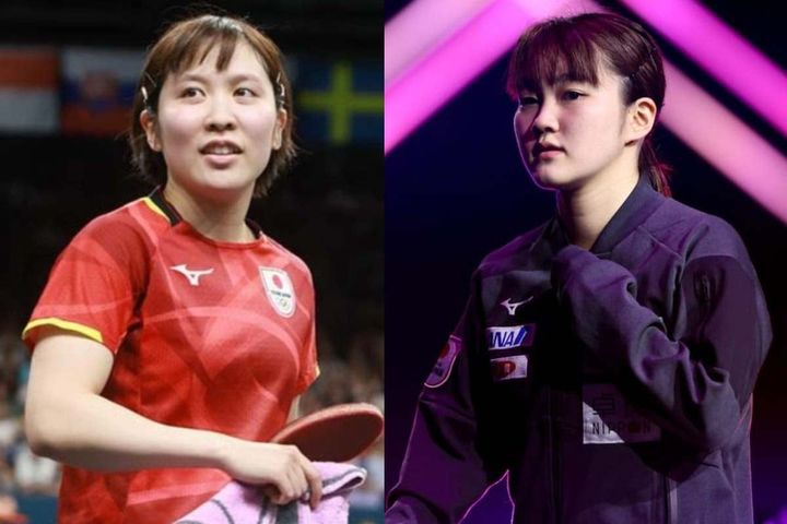 平野美宇、大藤沙月（C）WTT