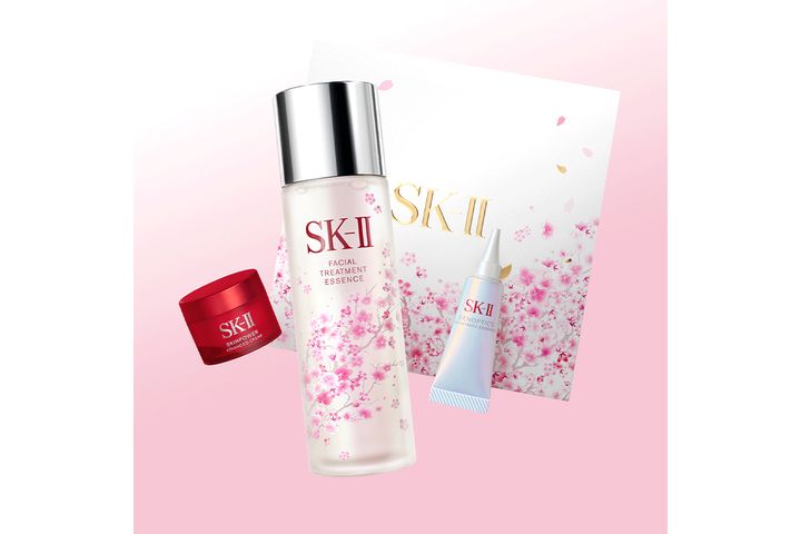 日本限定《SK-II》桜デザインのボトルが登場！