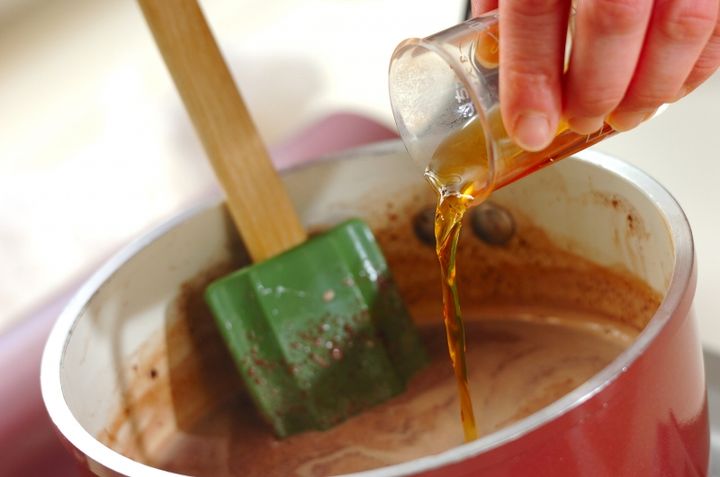 ホットチョコドリンクの作り方3