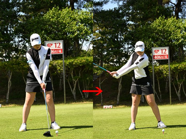 飛距離を出すコツは？ツアー初優勝の女子プロ3人のスイングを解説！