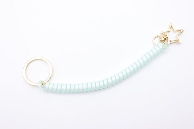 スプリングキーホルダー（カラー）