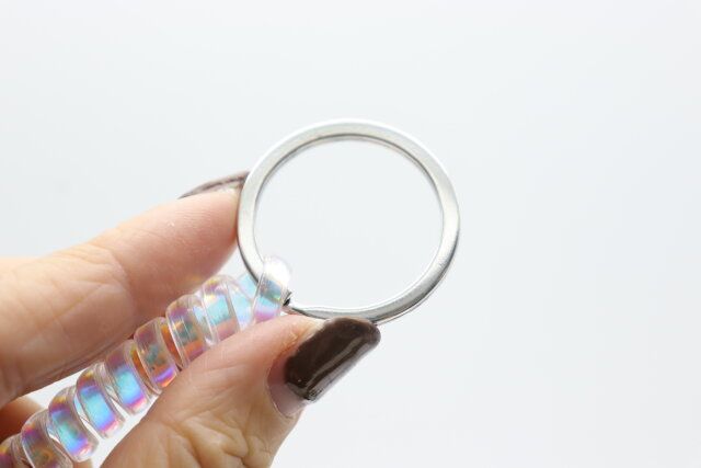 スプリングキーホルダー リング