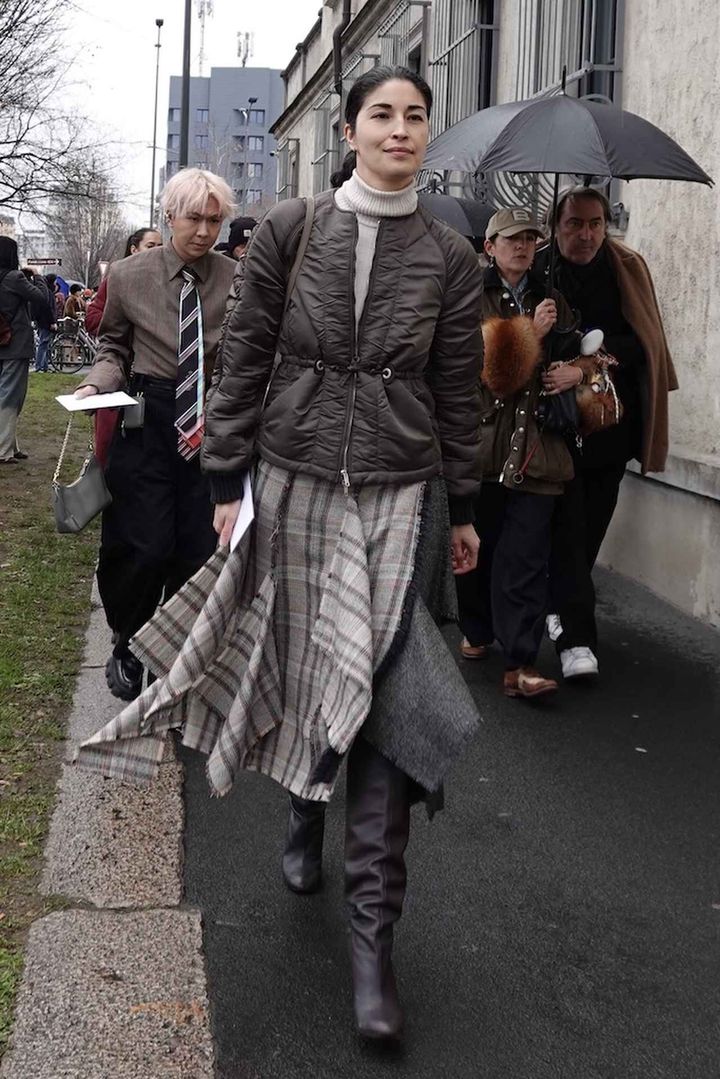 画像: チェック柄を引き立てる大人の洗練クラシック