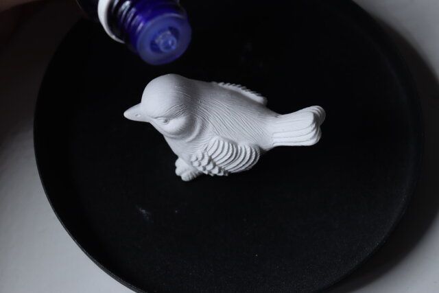 セリアのアロマストーン ナチュラルデザインの使用例