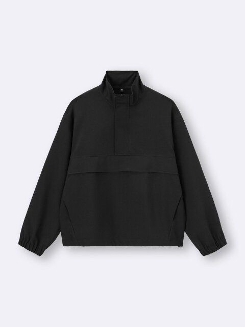 GUのハーフジップブルゾン