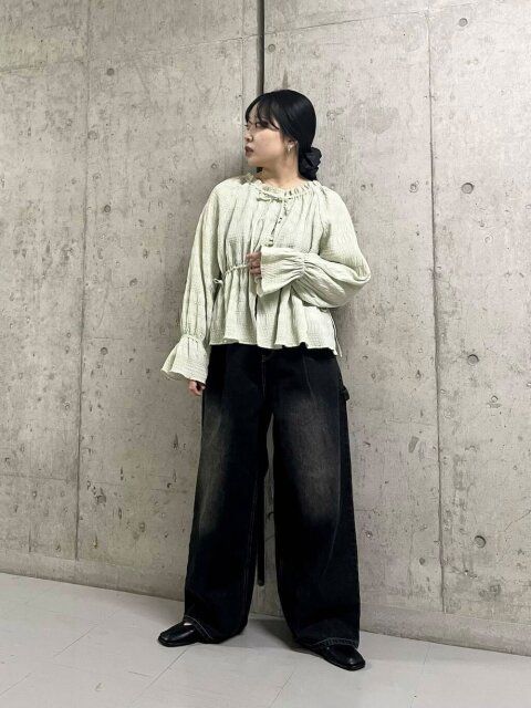 ワイドデニムコーデ5