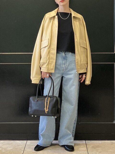 ワイドデニムコーデ2