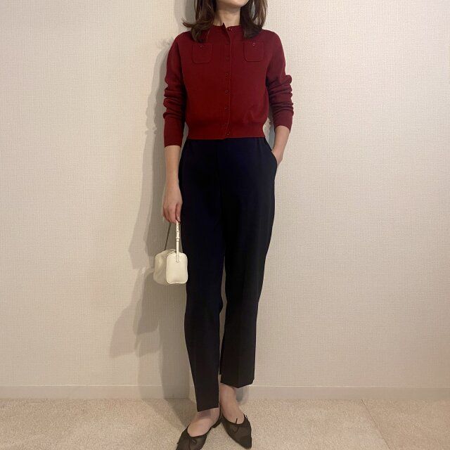 配色コーデで大人可愛いコーデ