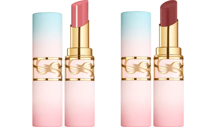 YSL ラブシャイン リップスティック ＜コレクター＞ 44、YSL ラブシャイン キャンディ グロウ バーム ＜コレクター＞ 7B 春新色2025