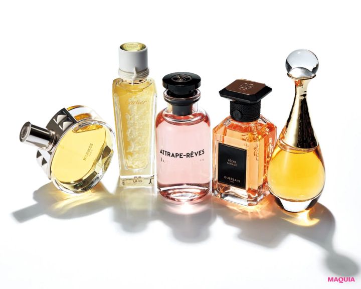 世界のトップ調香師が手がけた名香にフォーカス。ディオール、カルティエ、エルメスほか