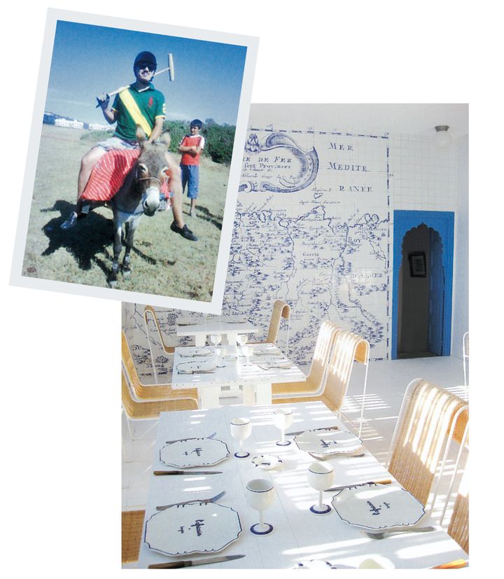 アフリカ料理レストランとドンキーポロクラブを経営