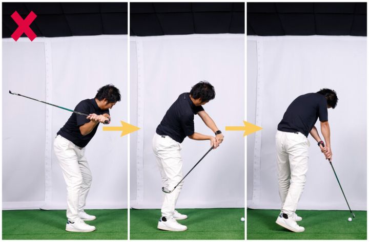 “何もしない”のが正解！ダウンスイングの理想の形をプロコーチが解説