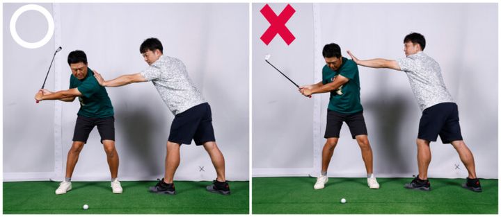 “何もしない”のが正解！ダウンスイングの理想の形をプロコーチが解説