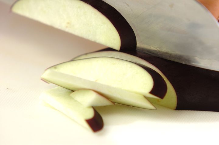 ナスとアンチョビのパスタの作り方1