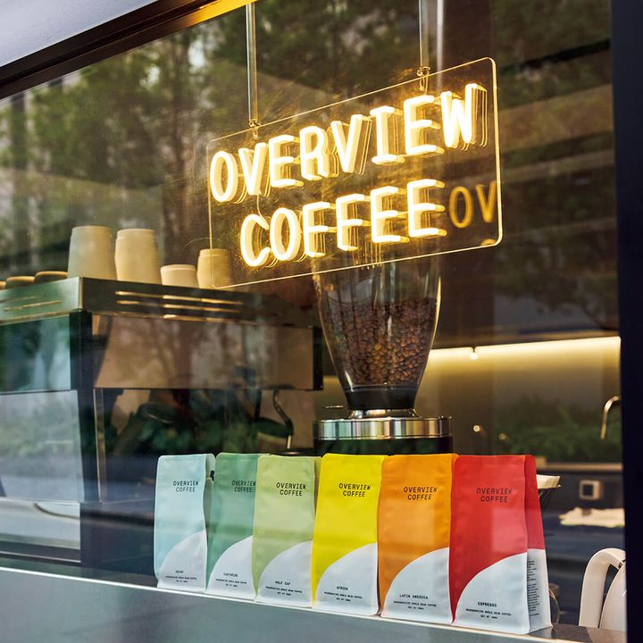 東京〈オーバービュー コーヒー〉サイン